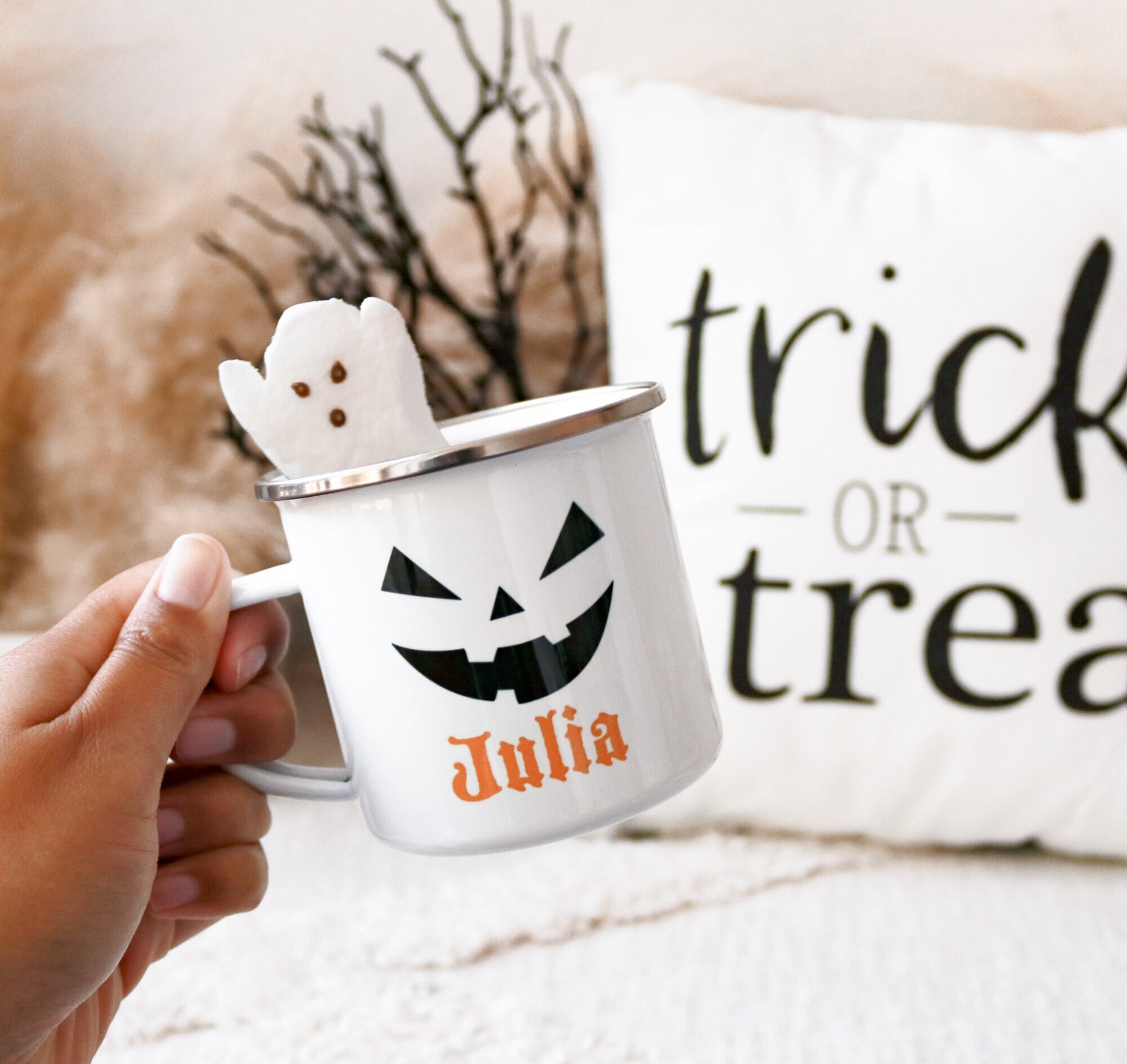 Personalized Camper Mug Halloween